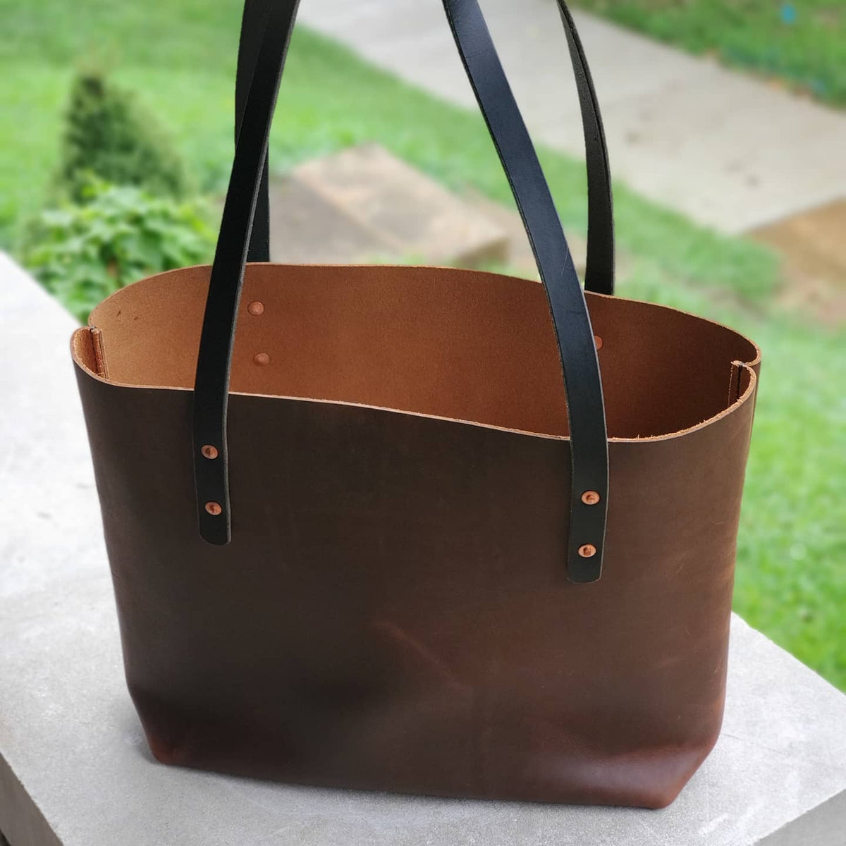 The Becky Leather Tote Bag